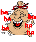 Gif animé rire sac